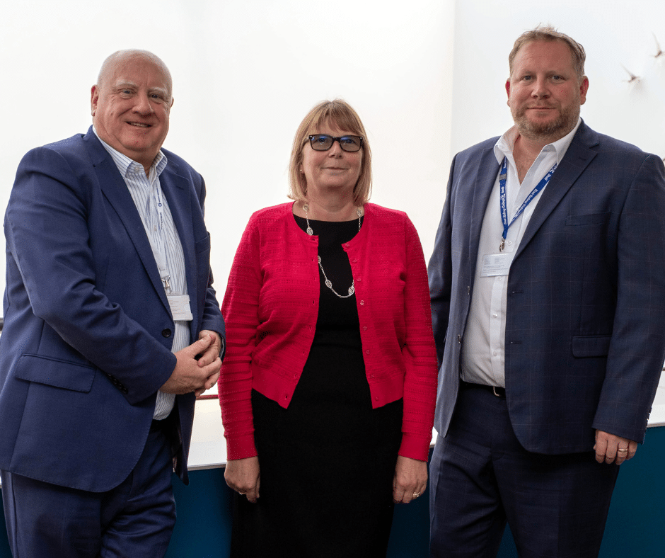 Malcolm Cowgill, Ally Brooks, and Ann Hardy